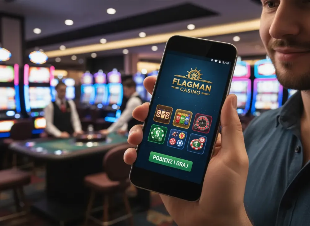 Flagman casino app - pobierz i graj na smartfonie